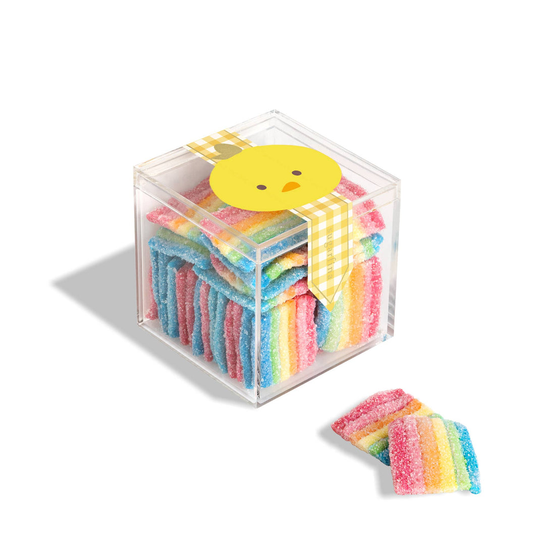 Chick - Sour Rainbows - Small (Easter 2026) Sugarfina Chick - Sour Rainbows - Small (Easter 2026) Bonjour Fete - Party Supplies