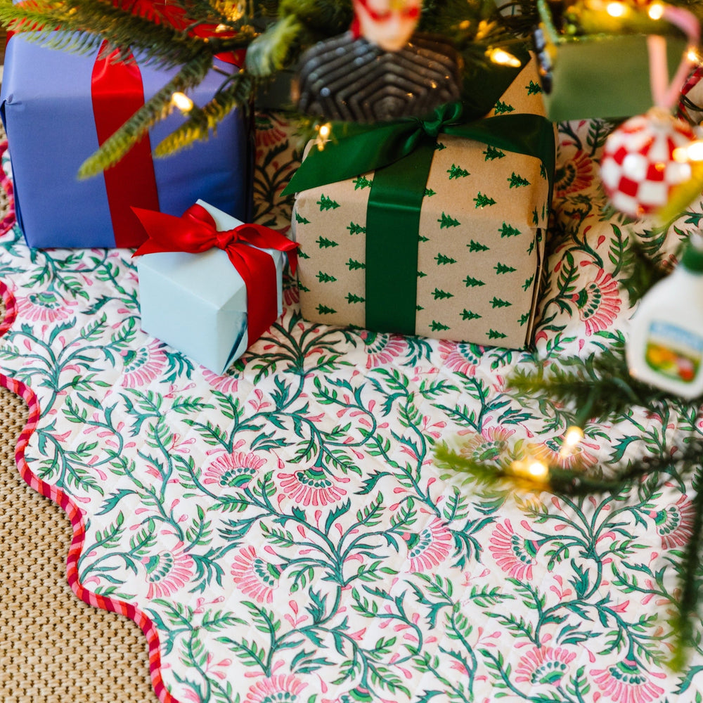 Joyeaux Tree Skirt Bonjour Fete Party Supplies Holiday Tree Skirts