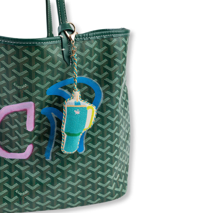 Tumbler Mug - Bag Charm Furbish Studio Bag Charm Tumbler Mug - Bag Charm Bonjour Fete - Party Supplies