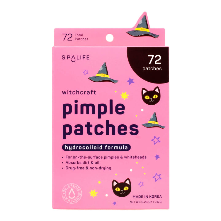 Witchcraft Halloween Hydrocolloid Pimple Patches My Spa Life Witchcraft Halloween Hydrocolloid Pimple Patches Bonjour Fete - Party Supplies