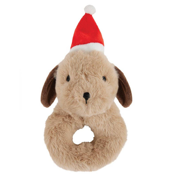 PLUSH DOG RATTLE AND SWADDLE BLANKET SET Stephan Baby by Creative Brands Baby PLUSH DOG RATTLE AND SWADDLE BLANKET SET Bonjour Fete - Party Supplies