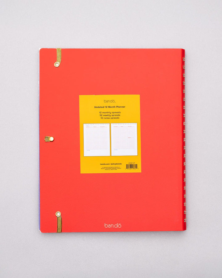 Semi Concealed Weekly Undated Planner - Ready for Anything ban.do weekly undated planner Semi Concealed Weekly Undated Planner - Ready for Anything Bonjour Fete - Party Supplies