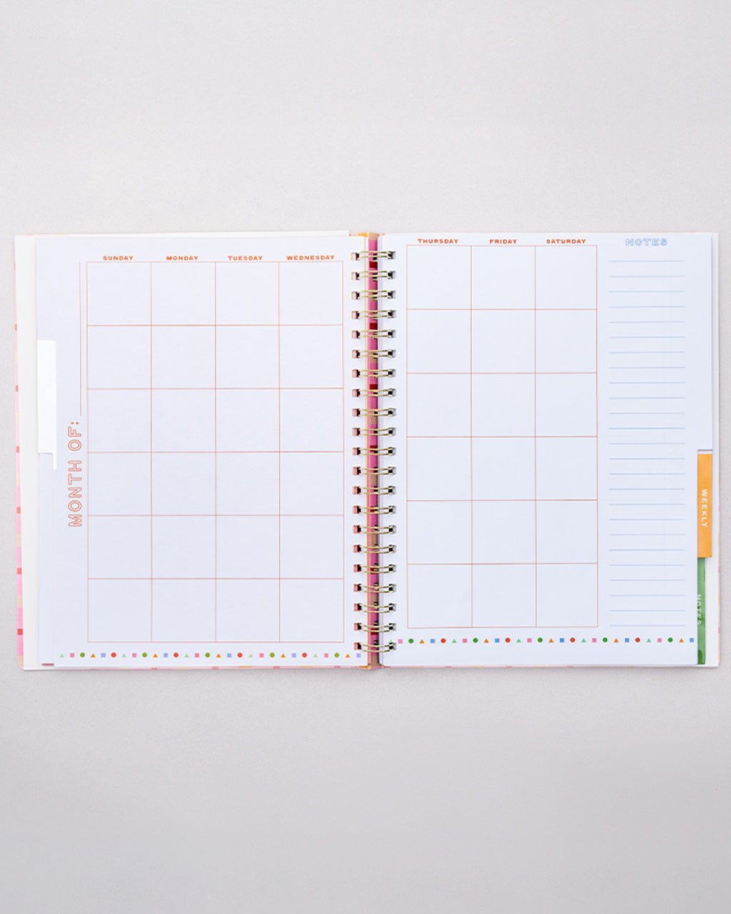 Semi Concealed Weekly Undated Planner - Ready for Anything ban.do weekly undated planner Semi Concealed Weekly Undated Planner - Ready for Anything Bonjour Fete - Party Supplies