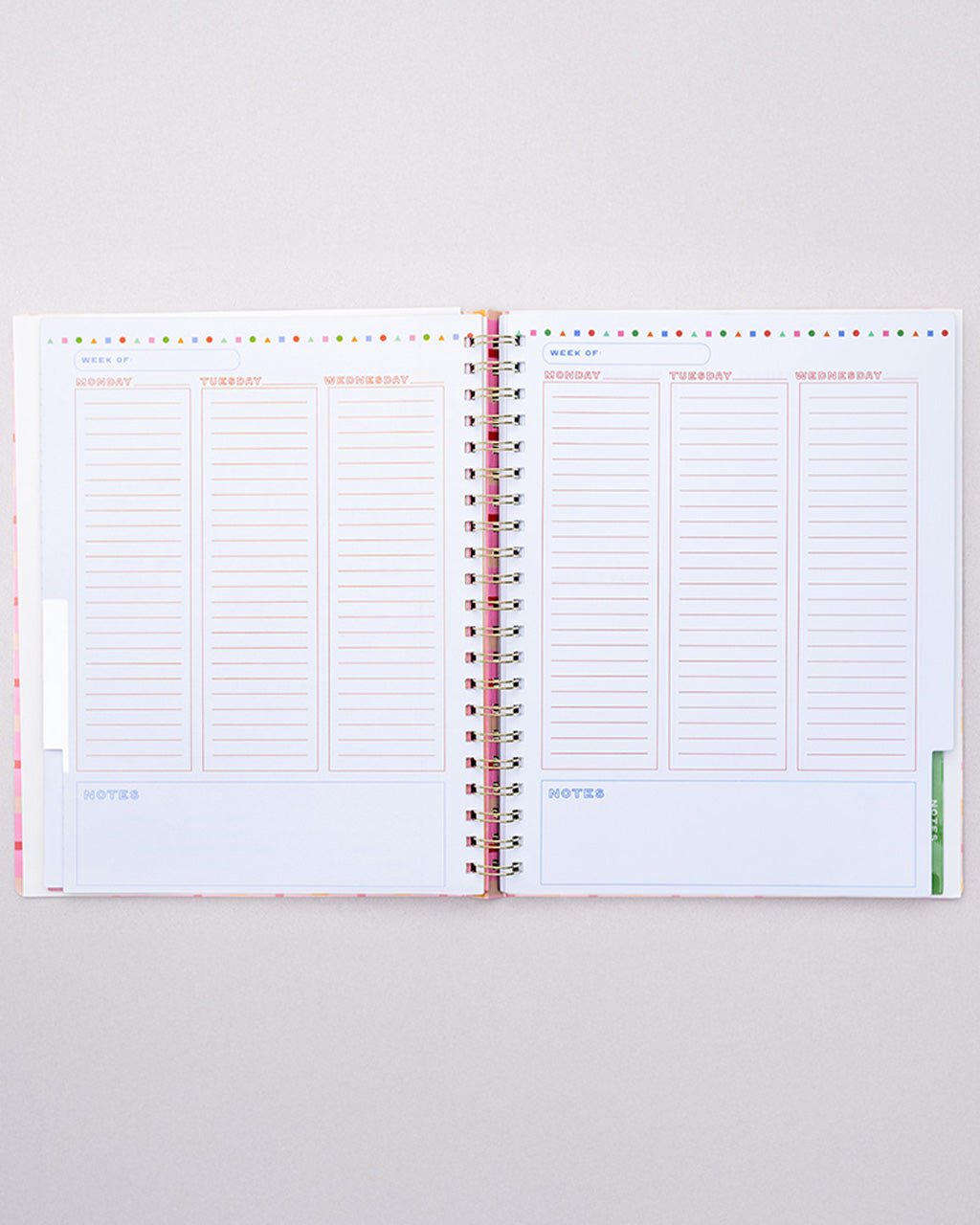 Semi Concealed Weekly Undated Planner - Ready for Anything ban.do weekly undated planner Semi Concealed Weekly Undated Planner - Ready for Anything Bonjour Fete - Party Supplies