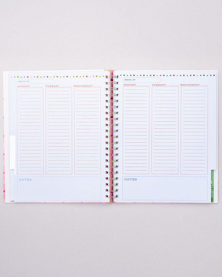Semi Concealed Weekly Undated Planner - Ready for Anything ban.do weekly undated planner Semi Concealed Weekly Undated Planner - Ready for Anything Bonjour Fete - Party Supplies