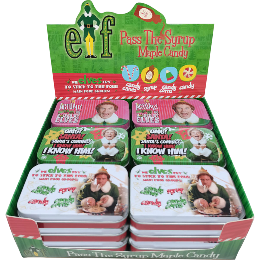 ELF PASS THE MAPLE SYRUP CANDY Cow Crack Wholesale Candy ELF PASS THE MAPLE SYRUP CANDY Bonjour Fete - Party Supplies