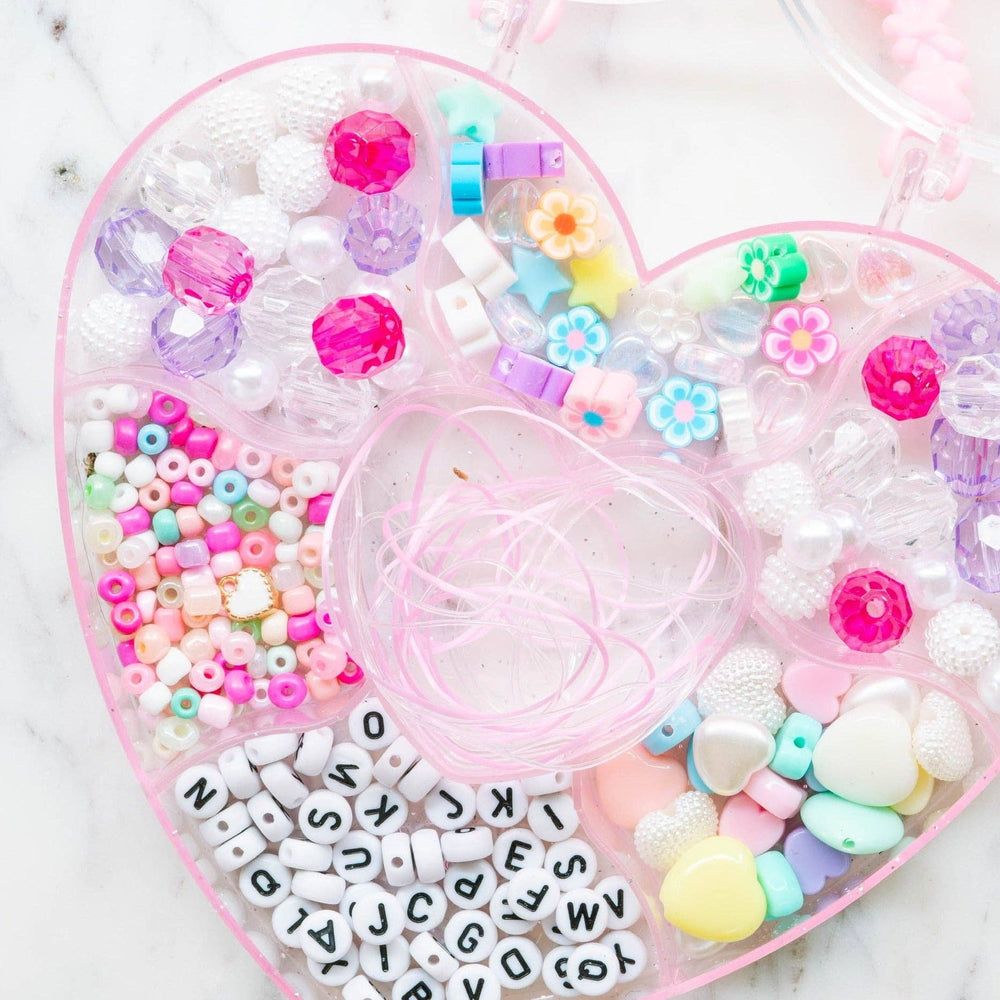 The Pretty in Pink Heart Little Stacks The Pretty in Pink Heart Bonjour Fete - Party Supplies