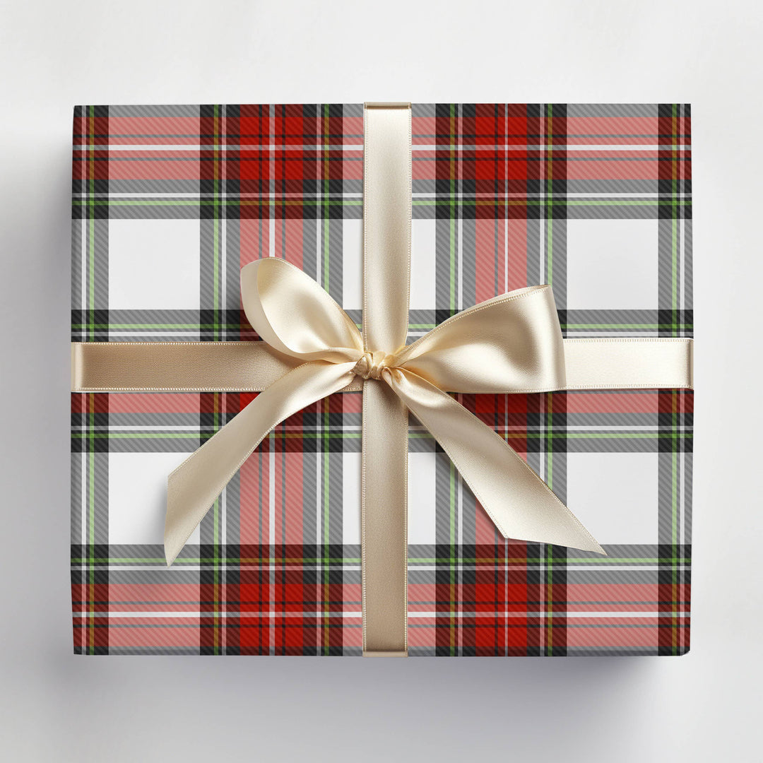 Tartan Plaid Gift Wrap JOSIL Paperie & Gift Tartan Plaid Gift Wrap Bonjour Fete - Party Supplies