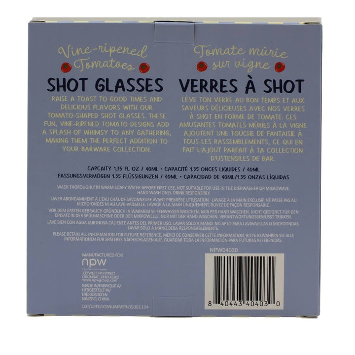 Tomato Vine Ripened Shots NPW Tomato Vine Ripened Shots Bonjour Fete - Party Supplies