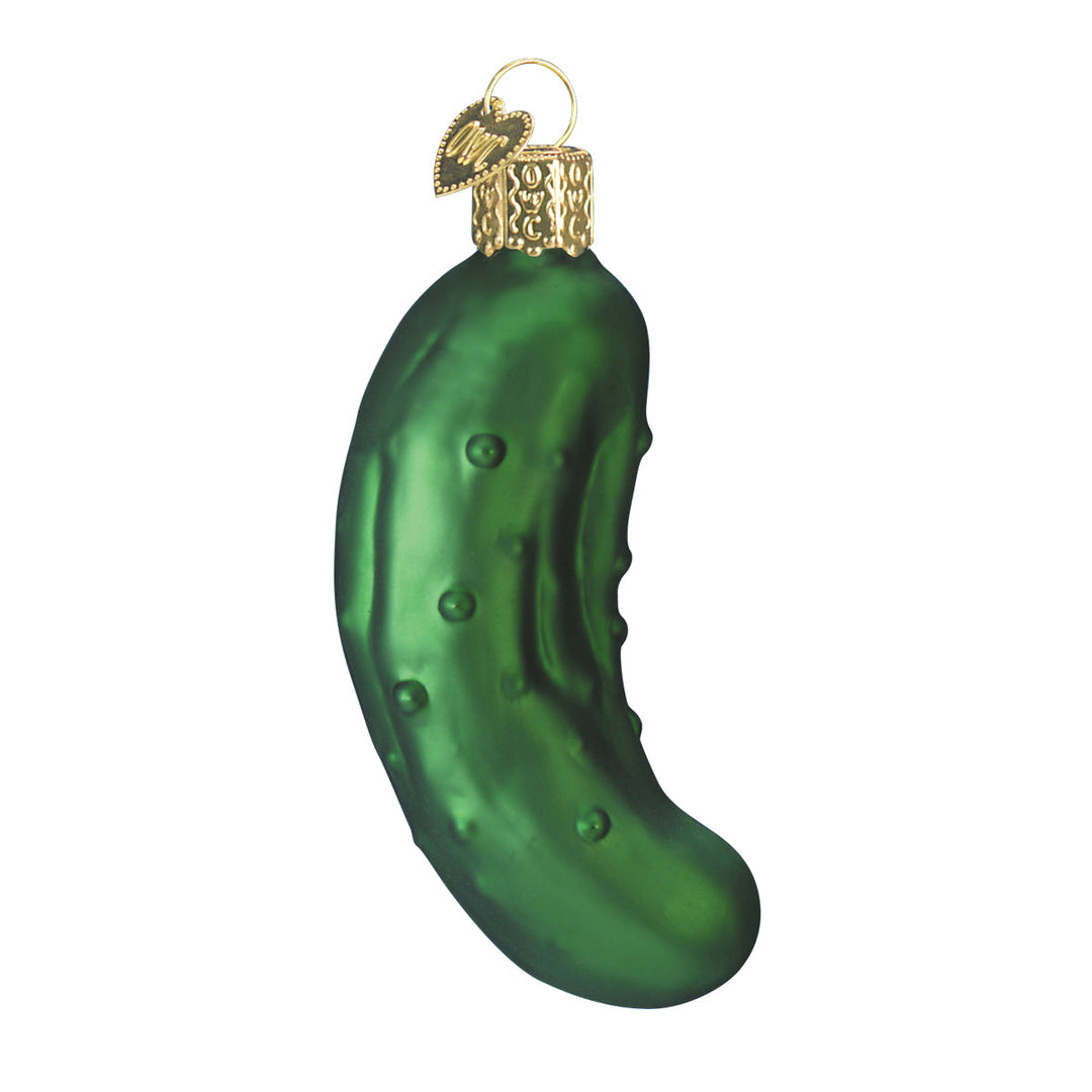 Pickle Ornament Old World Christmas 3.5 X 2 X 1.5 / 28016 Pickle Ornament Bonjour Fete - Party Supplies