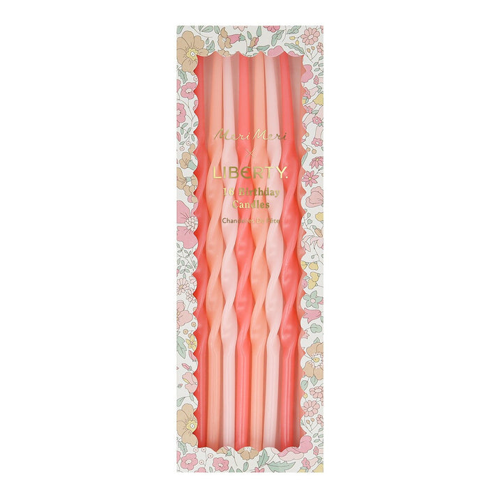 LIBERTY WHARFEDALE PARTY CANDLES Meri Meri Birthday Candles & Sparklers LIBERTY WHARFEDALE PARTY CANDLES Bonjour Fete - Party Supplies