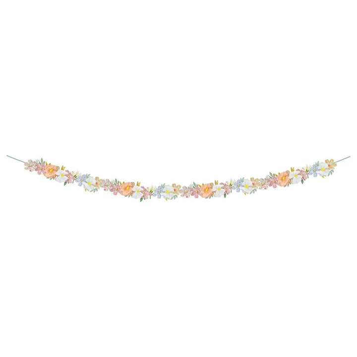 MERI MERI X LIBERTY PAPER FLOWER GARLAND Meri Meri Garlands & Banners MERI MERI X LIBERTY PAPER FLOWER GARLAND Bonjour Fete - Party Supplies