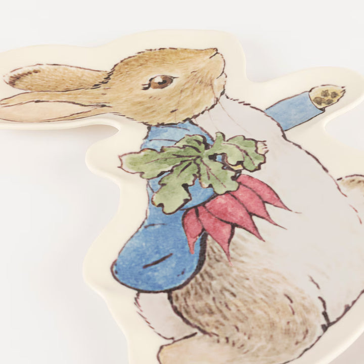 MERI MERI X PETER RABBIT REUSABLE PLATE Meri Meri Easter Party Supplies MERI MERI X PETER RABBIT REUSABLE PLATE Bonjour Fete - Party Supplies