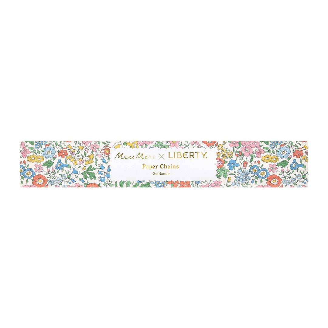 Meri Meri X Liberty Floral Scalloped Paper Chain Garland