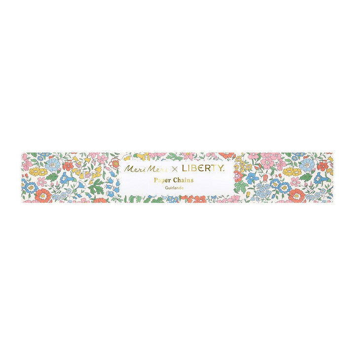 Meri Meri X Liberty Floral Scalloped Paper Chain Garland