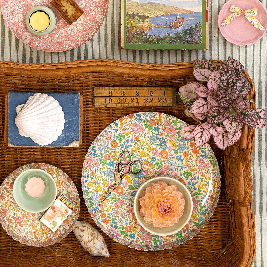 Meri Meri X Liberty Round Accessory Tray