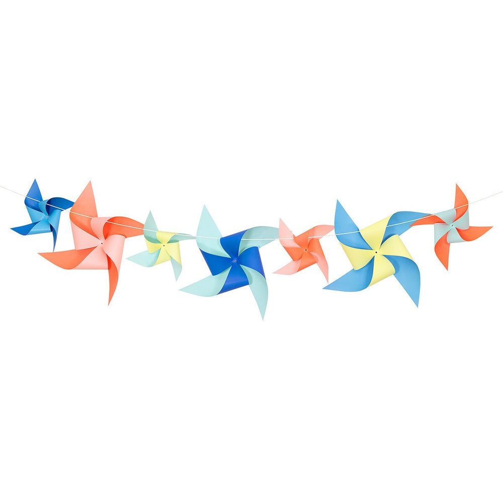 GIANT PINWHEEL GARLAND KIT Meri Meri Garlands & Banners GIANT PINWHEEL GARLAND KIT Bonjour Fete - Party Supplies