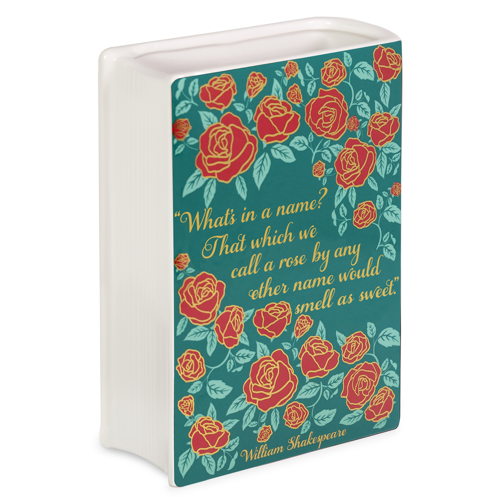 Large Book Vase, Romeo and Juliet Steel Mill Gifts Book Vase Large Book Vase, Romeo and Juliet Bonjour Fete - Party Supplies