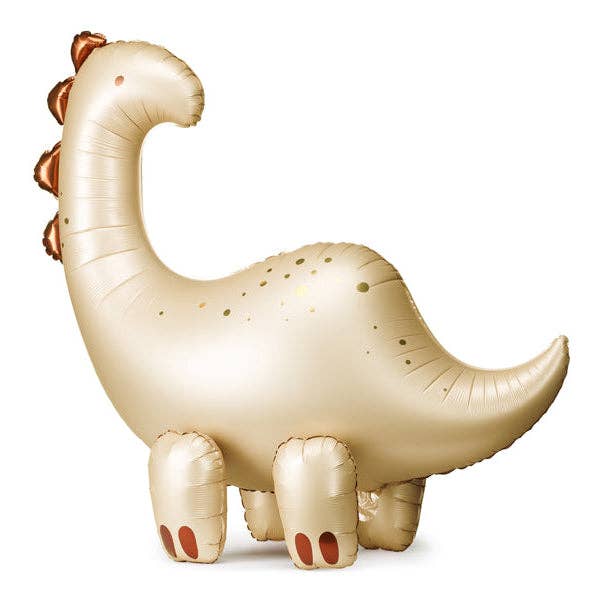 Standing Luxury Brontosaurus Foil Balloon