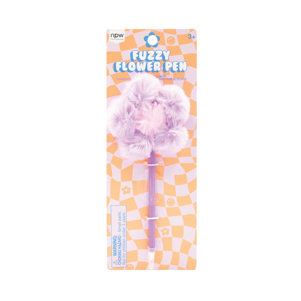 Fuzzy Flower Pen Bonjour Fete Party Supplies Easter Gifts & Basket Fillers