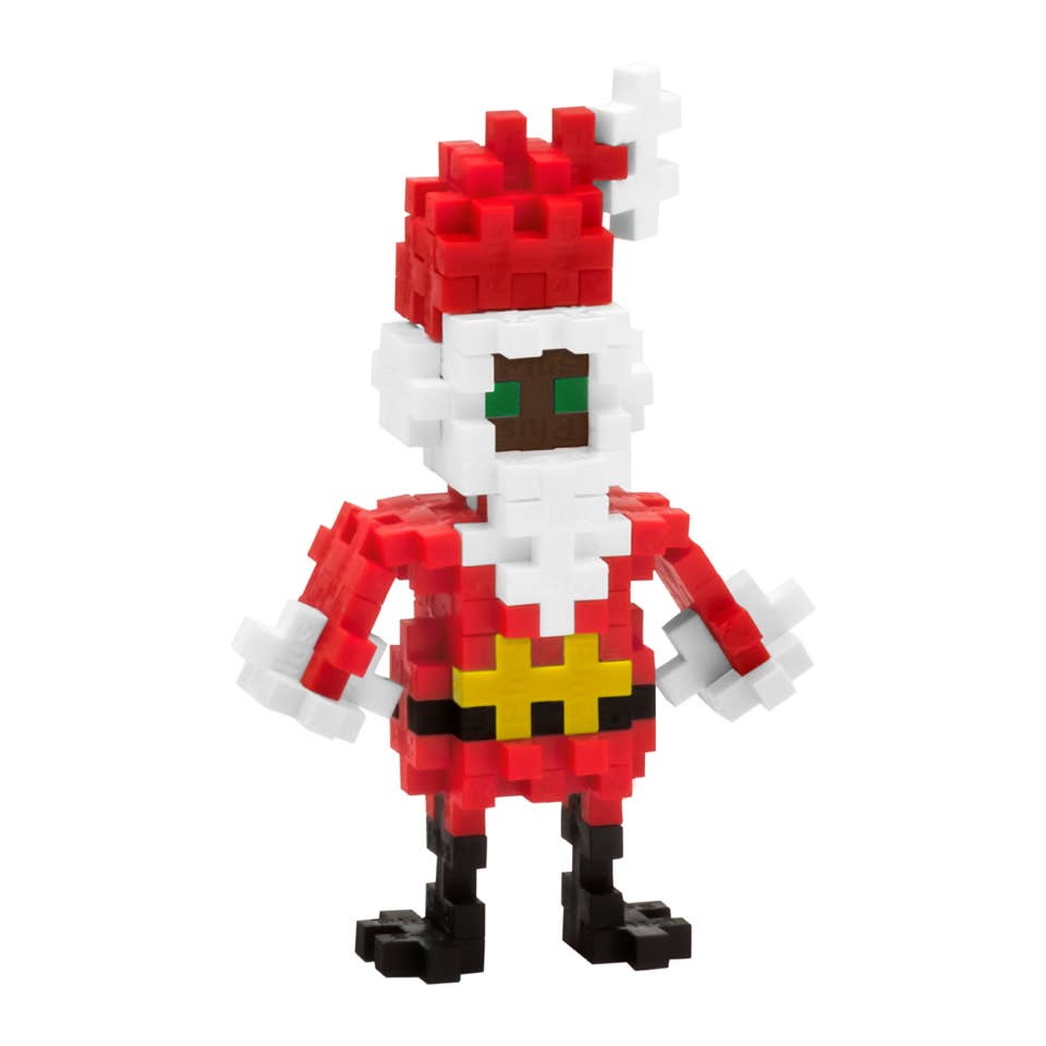 CHRISTMAS SANTA PLUS PLUS PUZZLE TOY Plus-Plus USA Stocking Stuffers & Holiday Party Favors Bonjour Fete - Party Supplies