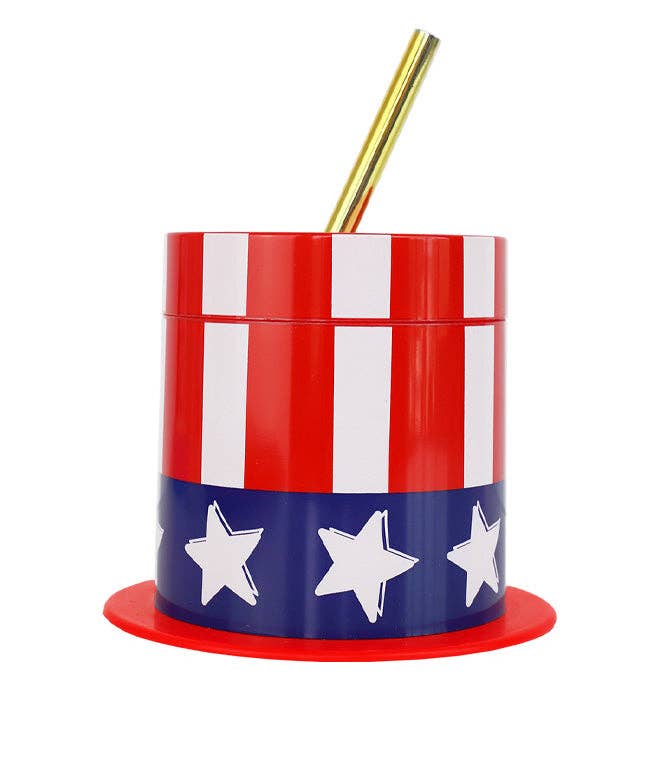 Hats Off To The USA Sipper Packed Party Hats Off To The USA Sipper Bonjour Fete - Party Supplies