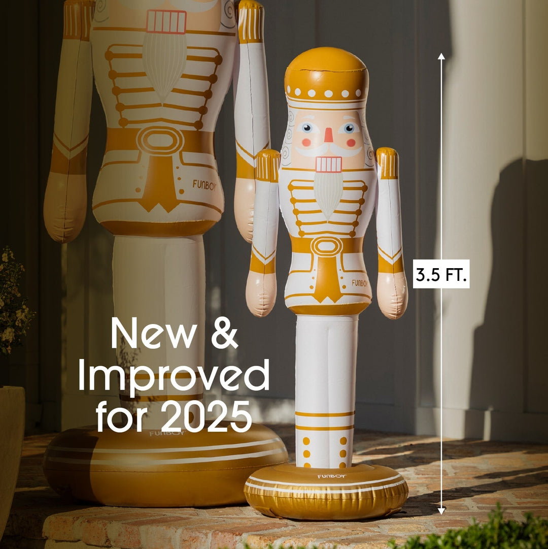 Inflatable Nutcracker Funboy Holiday Decor Inflatable Nutcracker Bonjour Fete - Party Supplies