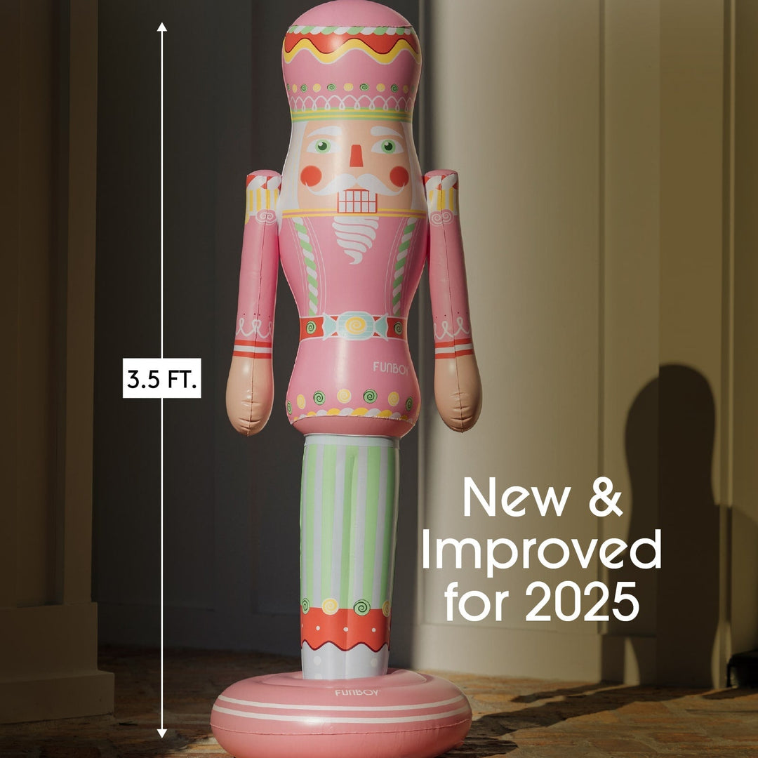 Inflatable Nutcracker Funboy Holiday Decor Inflatable Nutcracker Bonjour Fete - Party Supplies