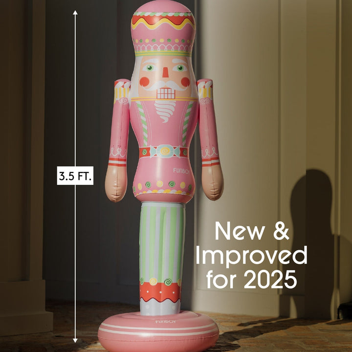 Inflatable Nutcracker Funboy Holiday Decor Inflatable Nutcracker Bonjour Fete - Party Supplies