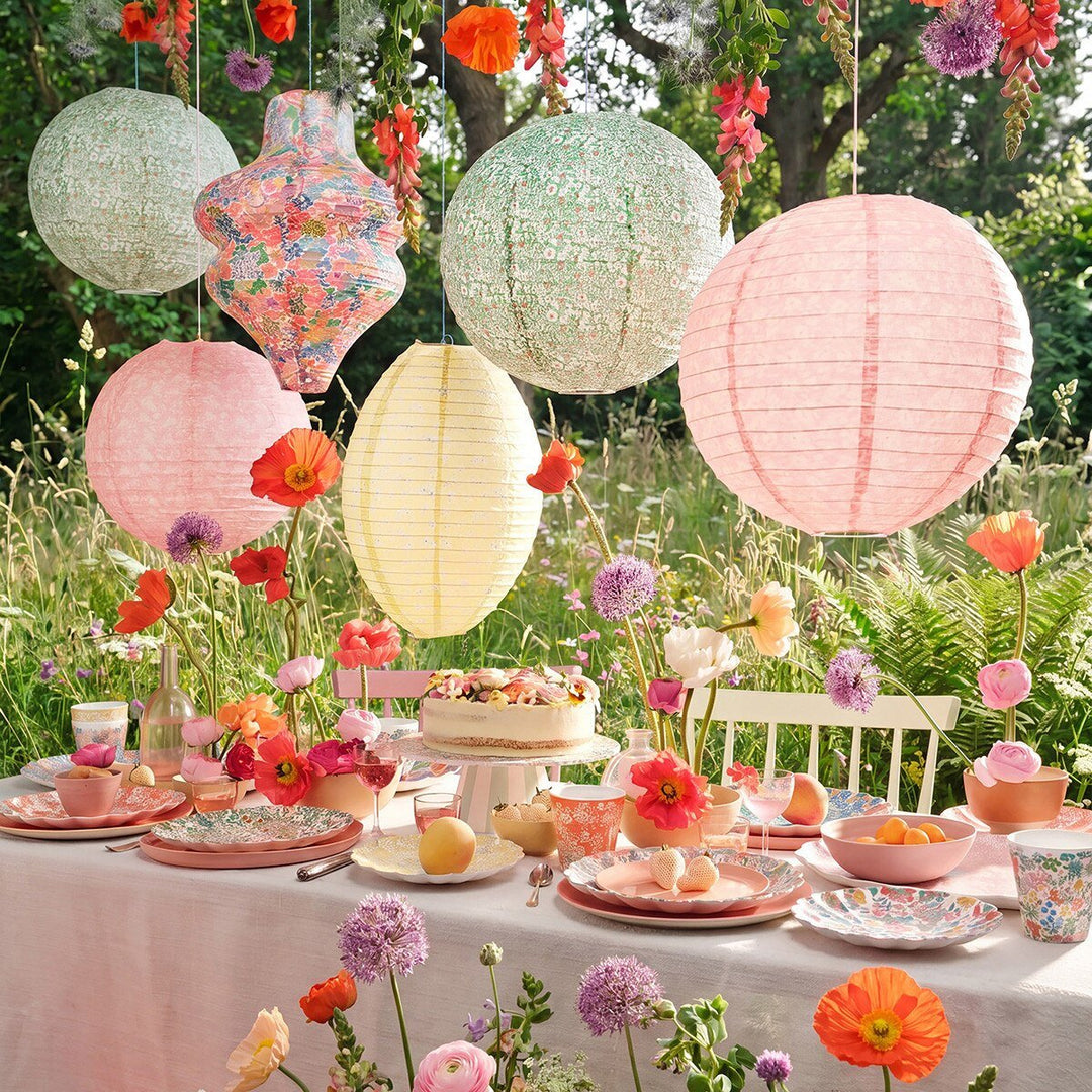Meri Meri X Liberty Garden Party Reusable Plates
