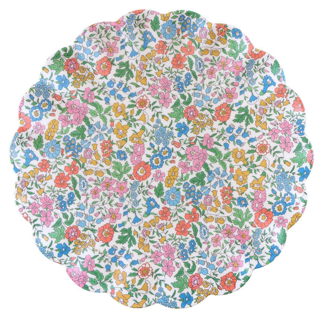 Meri Meri X Liberty Garden Party Reusable Plates