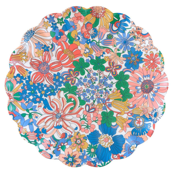Meri Meri X Liberty Garden Party Reusable Plates