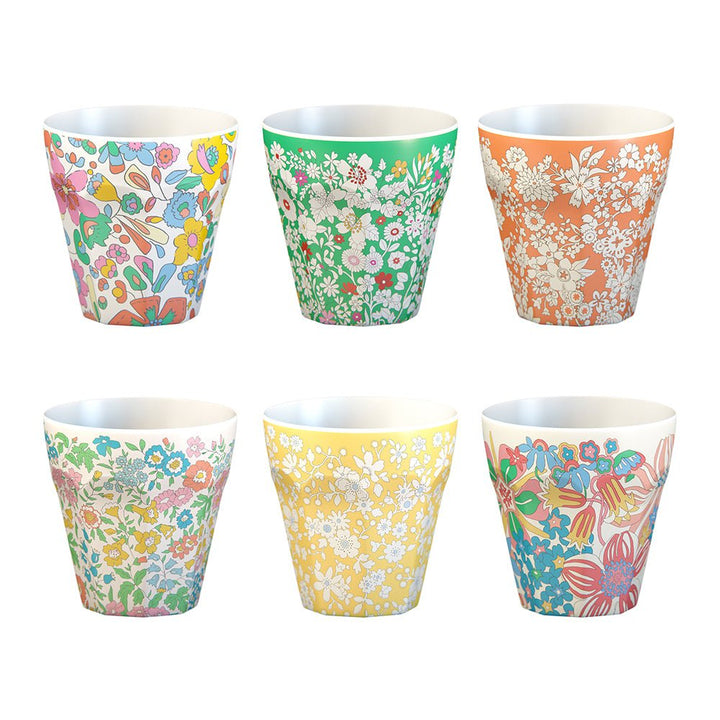 Meri Meri X Liberty Garden Party Reusable Cups
