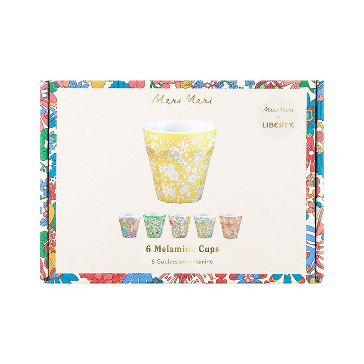 Meri Meri X Liberty Garden Party Reusable Cups