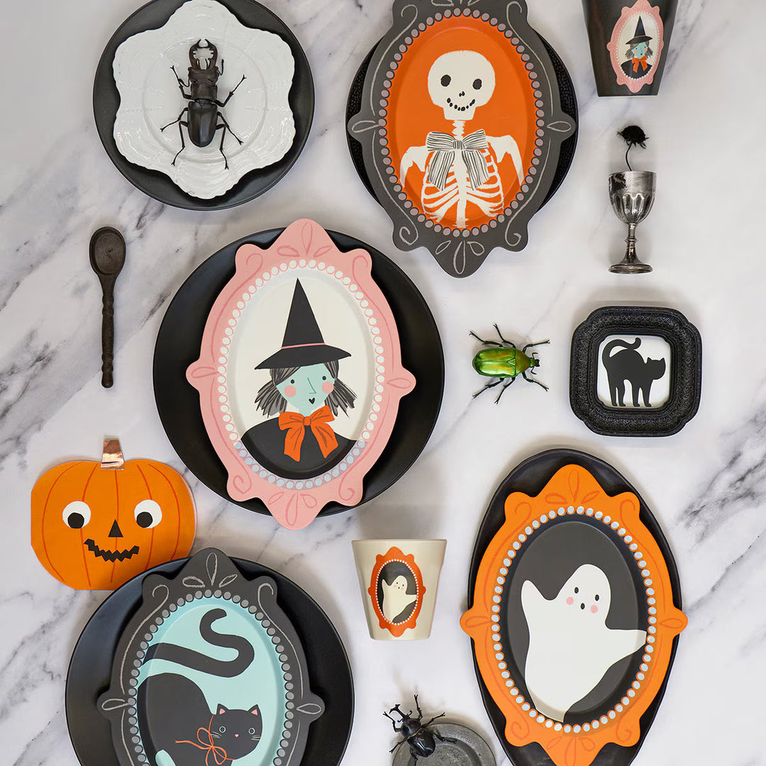 Halloween Portrait Reusable Cups