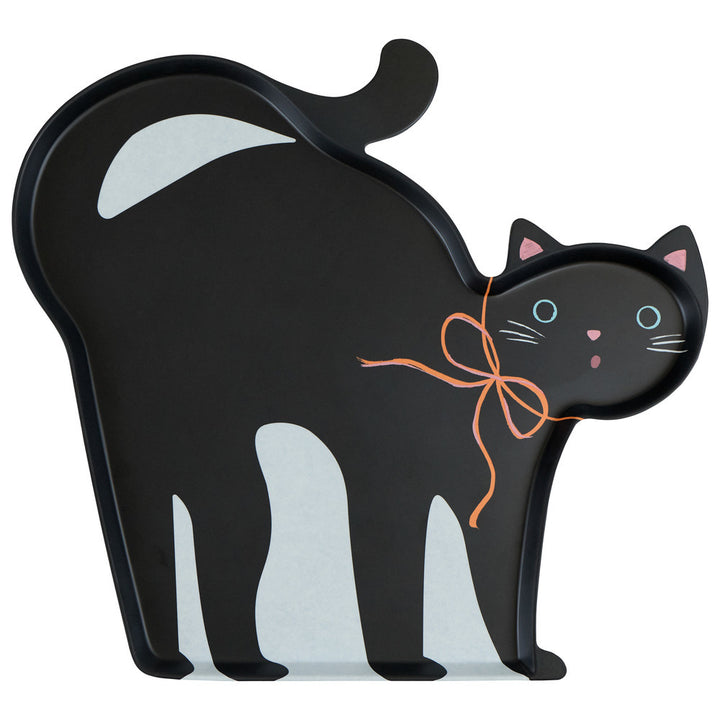 Halloween Cat Reusable Platter
