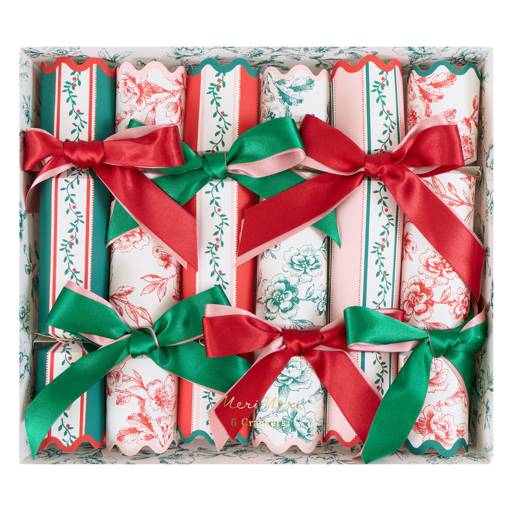 Toile De Jouy Christmas Crackers