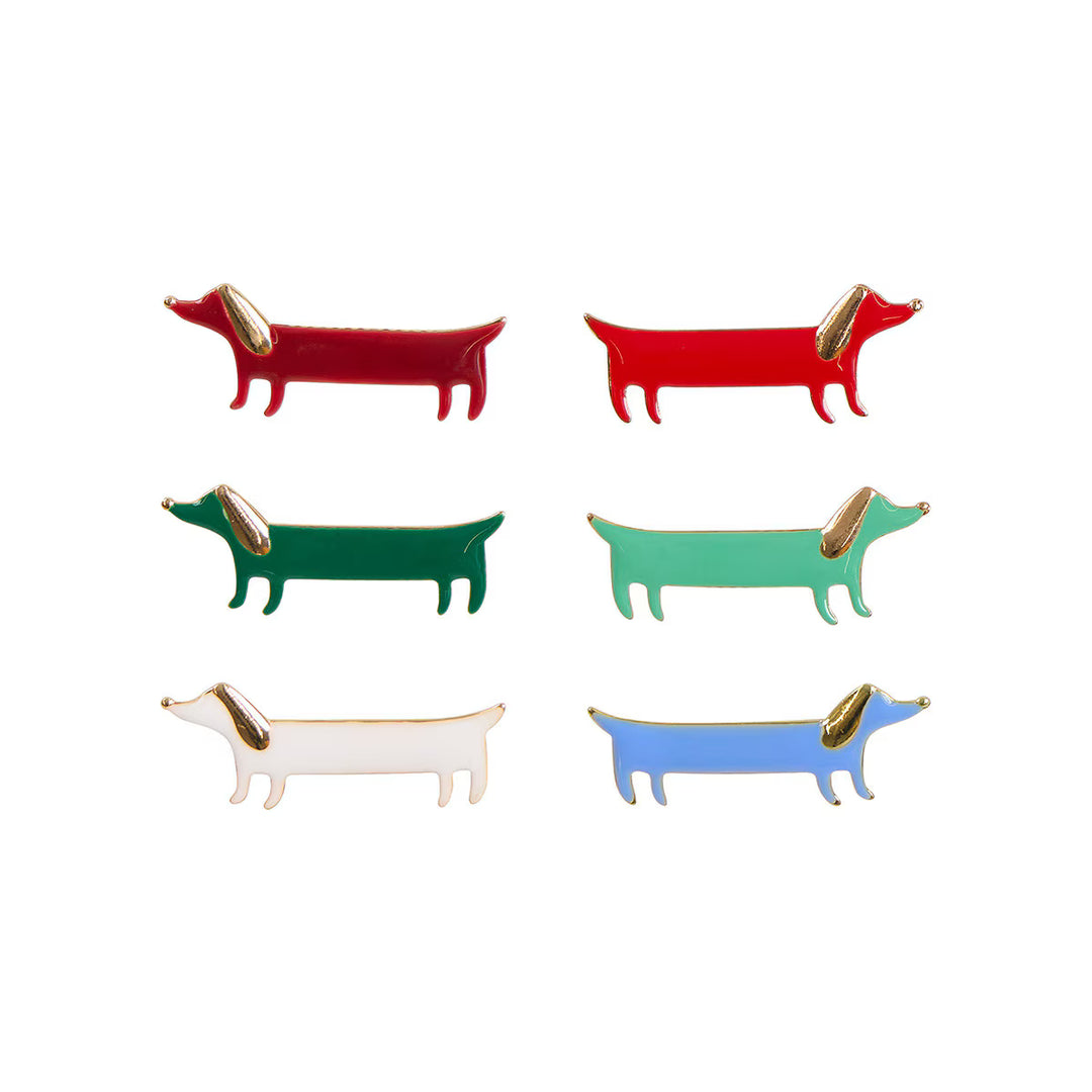 Plaid Sausage Dog Christmas Crackers