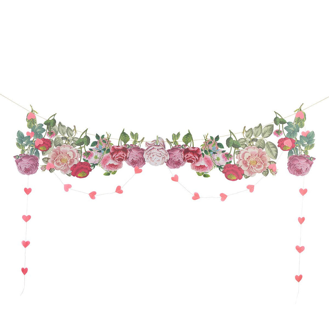 Meri Meri x John Derian Pink Rose Garland Set