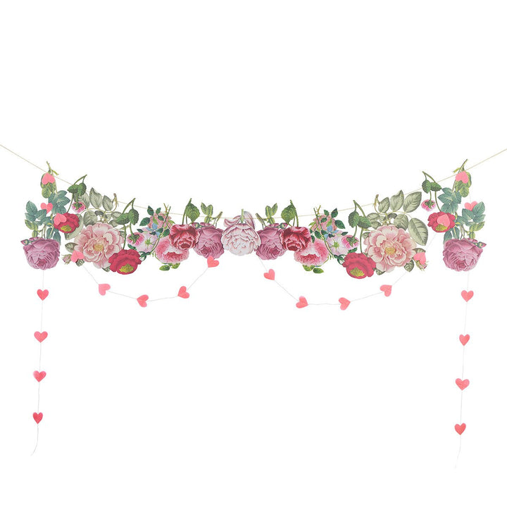Meri Meri x John Derian Pink Rose Garland Set