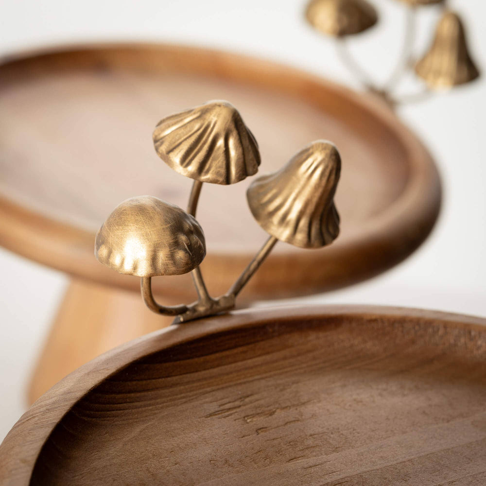 Decorative Mushroom Riser Set Sullivans Home Decor Decorative Mushroom Riser Set Bonjour Fete - Party Supplies