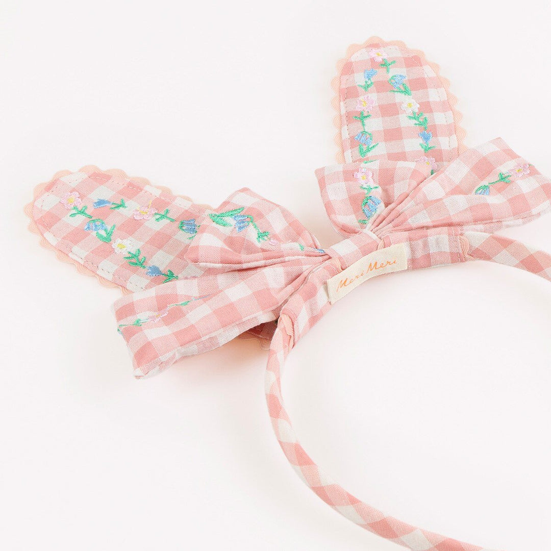 Embroidered Ric Rac Bunny Ears