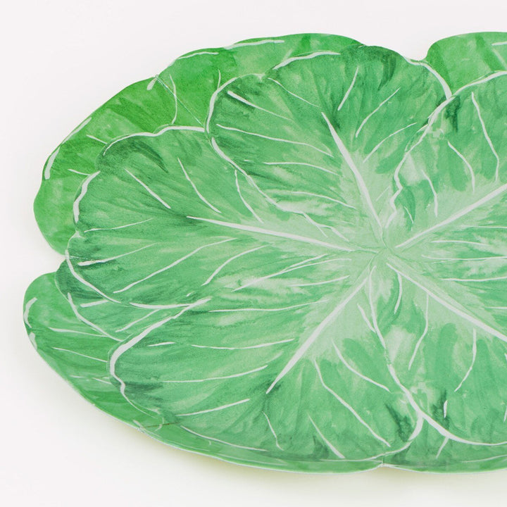 Green Cabbage Side Plates