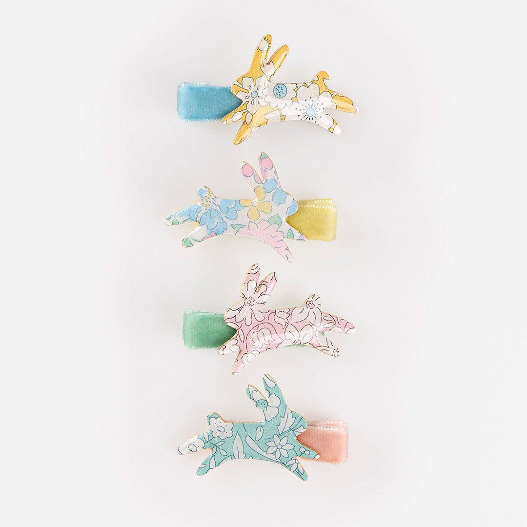 Meri Meri X Liberty Bunny Hair Clips