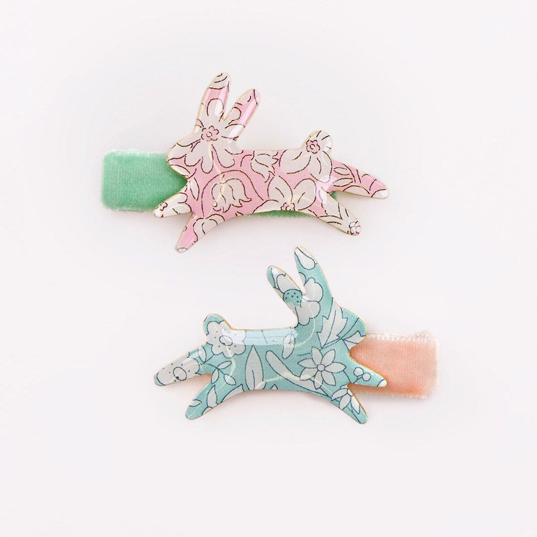 Meri Meri X Liberty Bunny Hair Clips