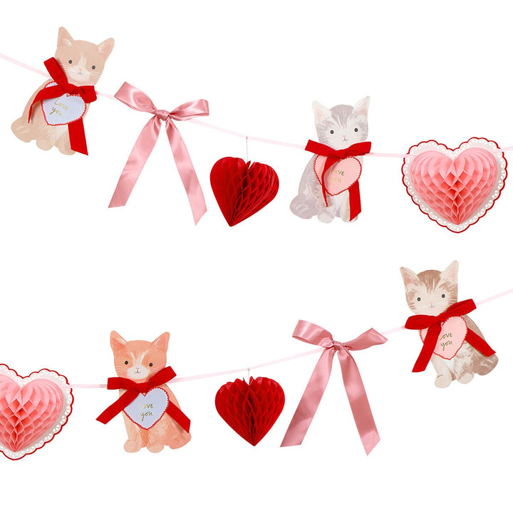 Kitten Valentine's Garland