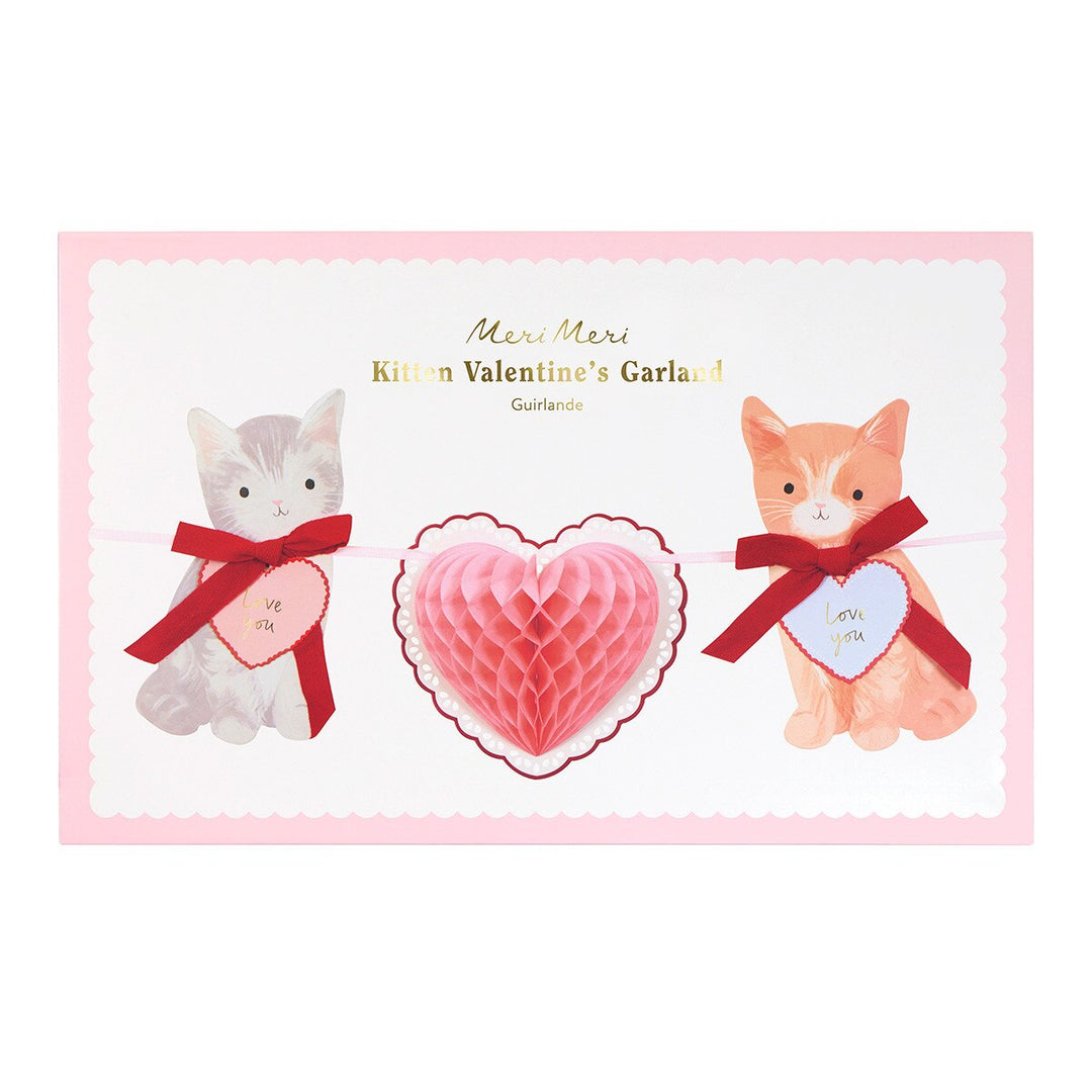 Kitten Valentine's Garland