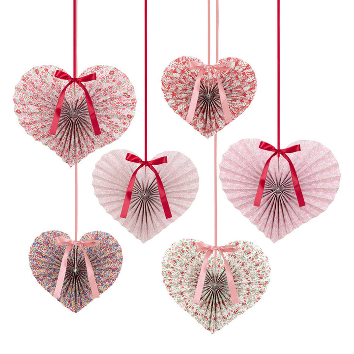 Meri Meri x Liberty Heart Pinwheels