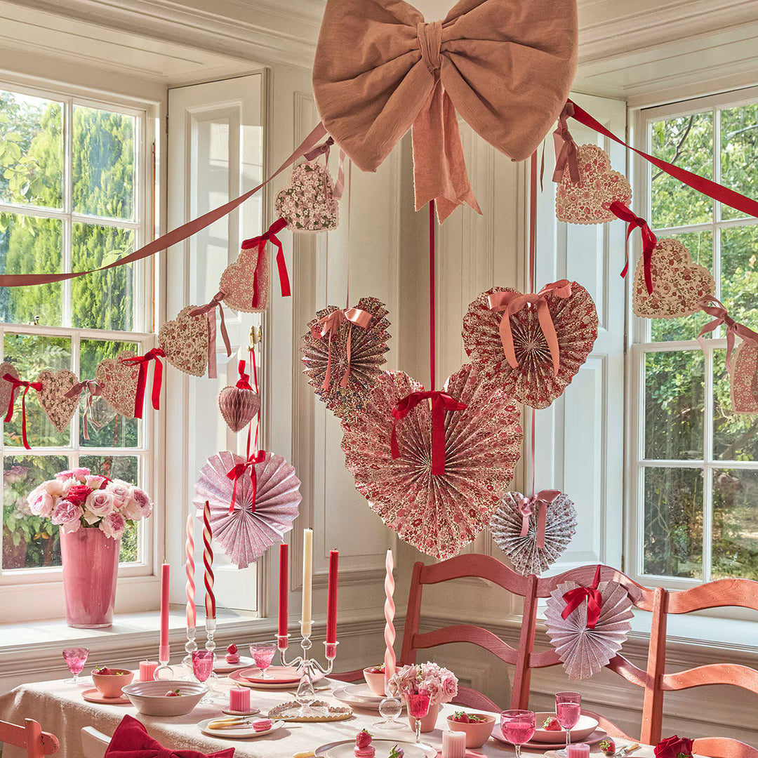 Meri Meri x Liberty Heart Pinwheels