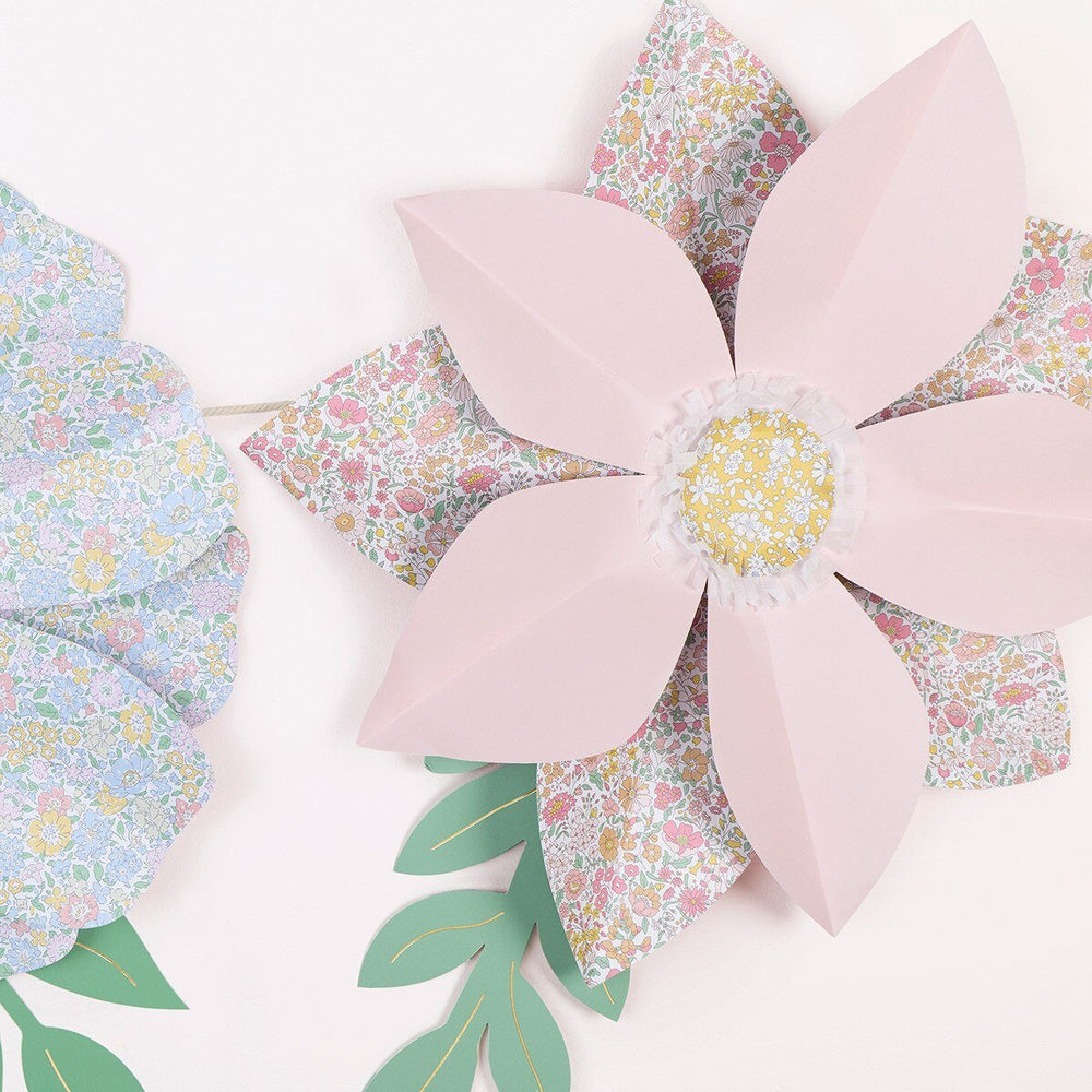 Meri Meri X Liberty Large Paper Flower Garland